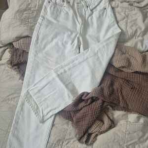 Levi's White Straight-Leg Women's Jeans